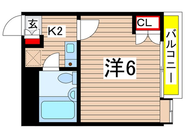 ブランニュ－美しが丘の物件間取画像